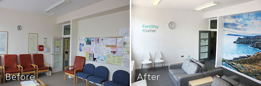 D2 Creative - NHS Re-Brand Fertility Exeter
